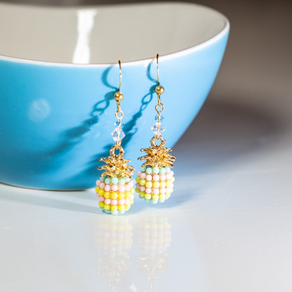 Boucles d'oreilles Pinacolada